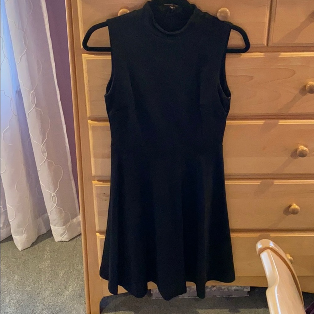 Cynthia Rowley black Skater Dress